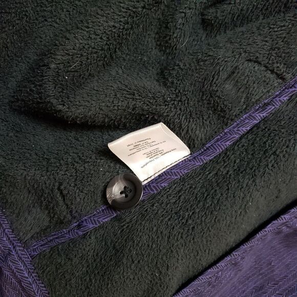 MEC • Purple Printed Double Breasted Coat • Size S - Picture 7 of 11